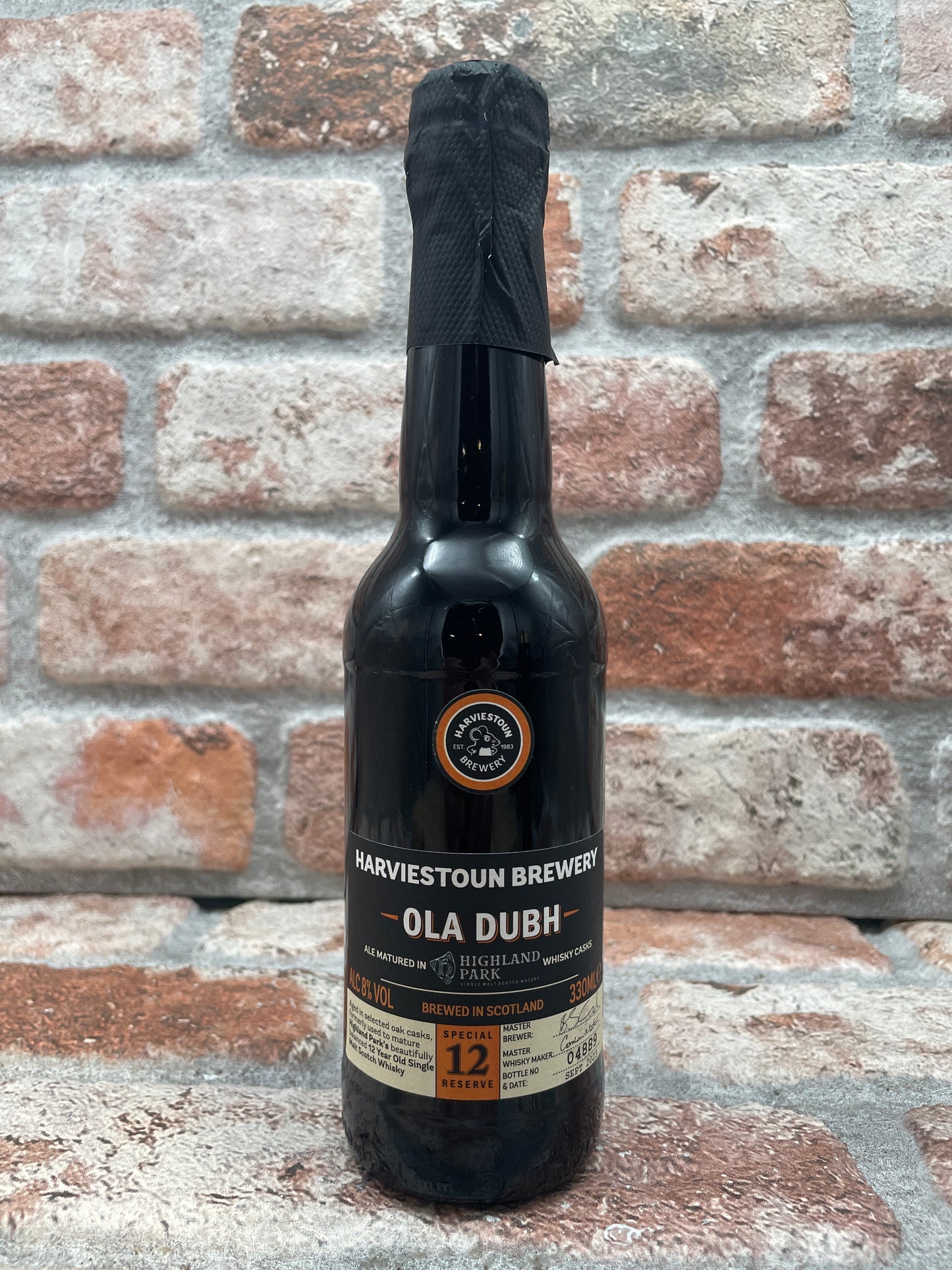 Harviestoun Brewery Ola Dubh 12 Year Special 2023 Ale - 33 CL