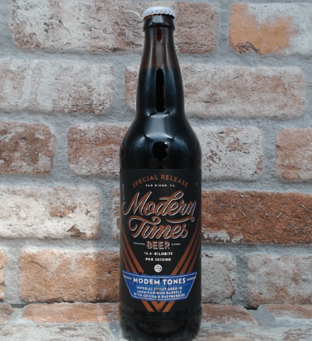 Modern Times Modem Tones Jamaican Rum Stout - 47.3 CL (1 pint)