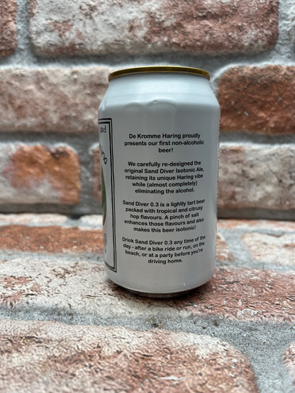 De Kromme Haring Sand Diver 0.3 Alcoholvrij - 33 CL
