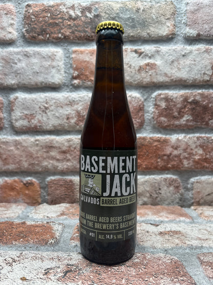 Brewery Het Nest Basement Jack #01 Calvados Barrel Aged Quadrupel - 33 CL