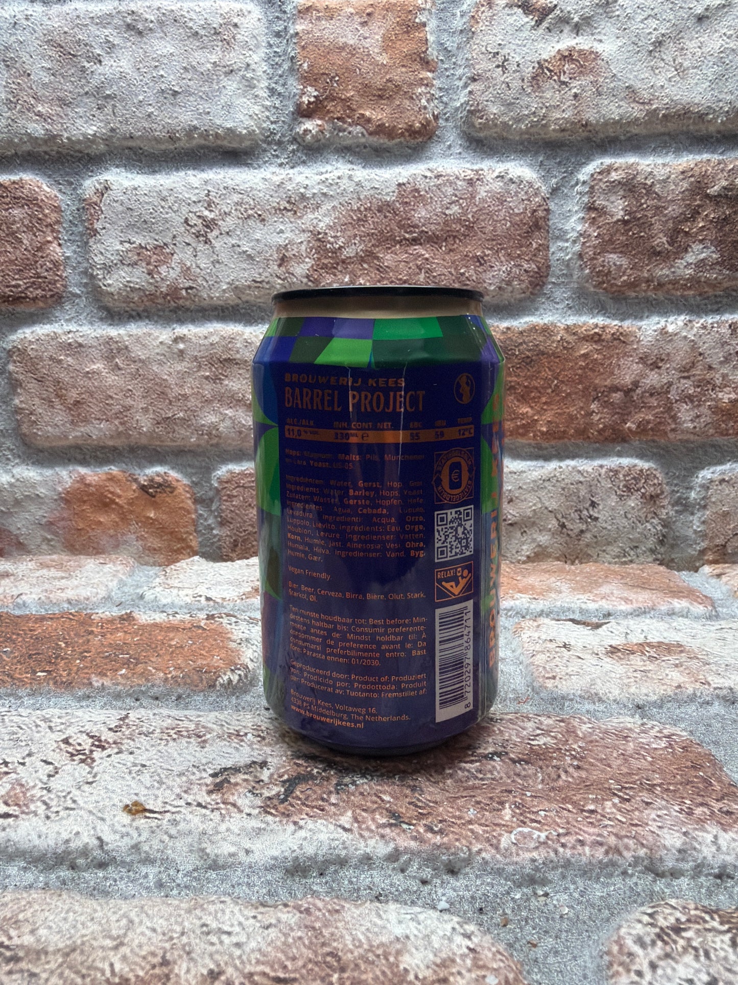 Brouwerij Kees Kees Barrel Project 2026 Barley Wine Aged In Jack Daniel’s Barrels Barleywine - 33 CL