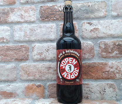 Jopen Sin & Remorse BA Peated Whiskey Blend Stout - 75 CL