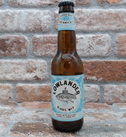 Lowlander 0.00% Wit Alcoholvrij - 33 CL