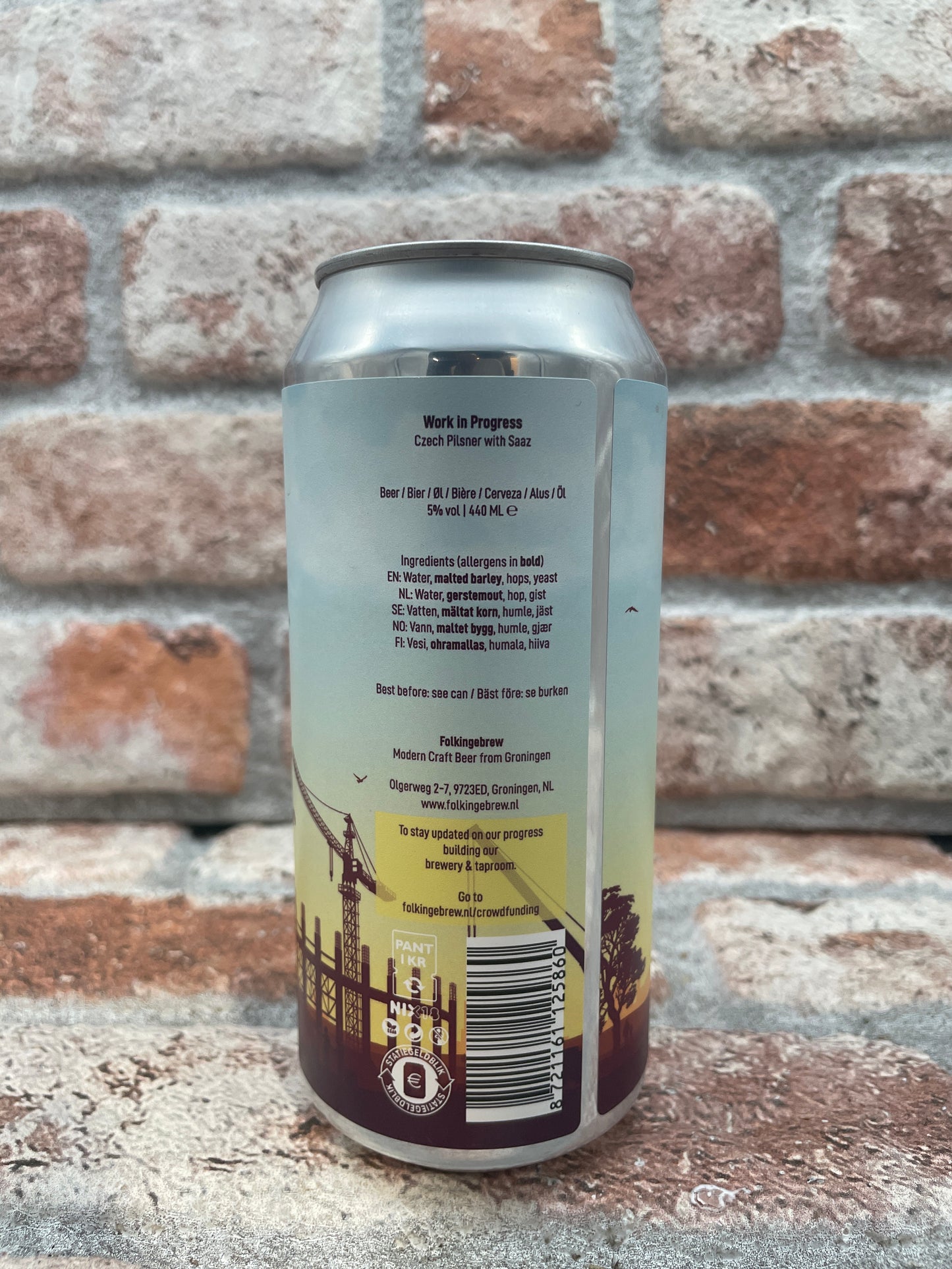 Folkingebrew Work In Progress Pilsner - 44 CL