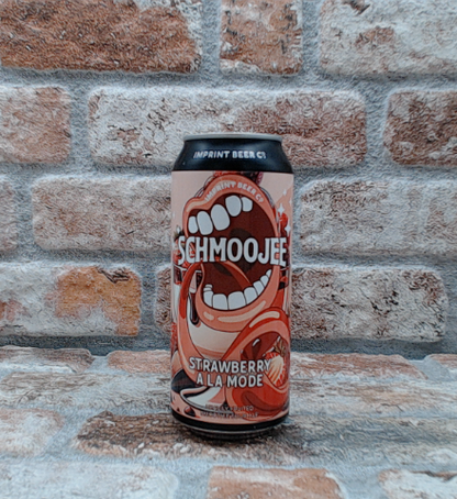 Schmoojee Strawberry A La Mode Sour - 47.3 CL (1 pint)