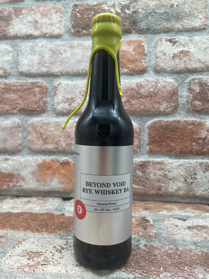 Pühaste Beyond Void Rye Whiskey BA (silver series) Imperial Porter - 33 CL