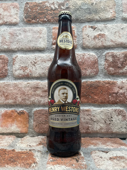 Westons Medium Dry Aged Vintage 2023 Cider - 50 CL