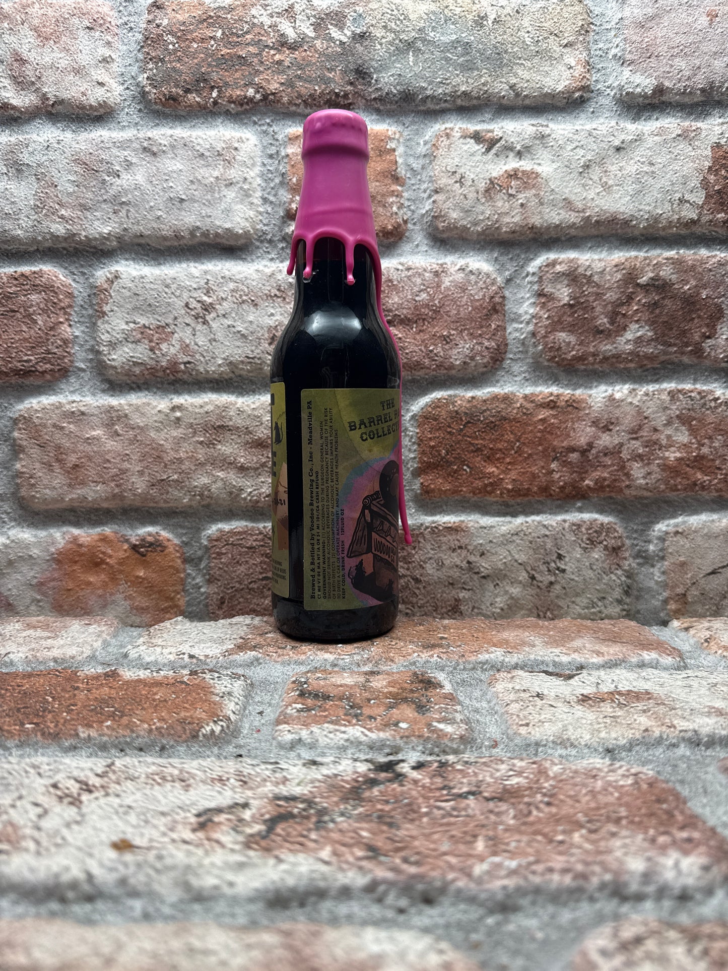 Voodoo Brewing Company Hot Garbage Aged In French Oak Bourbon Cognac Casks [Pink Wax] Stout - 35 CL