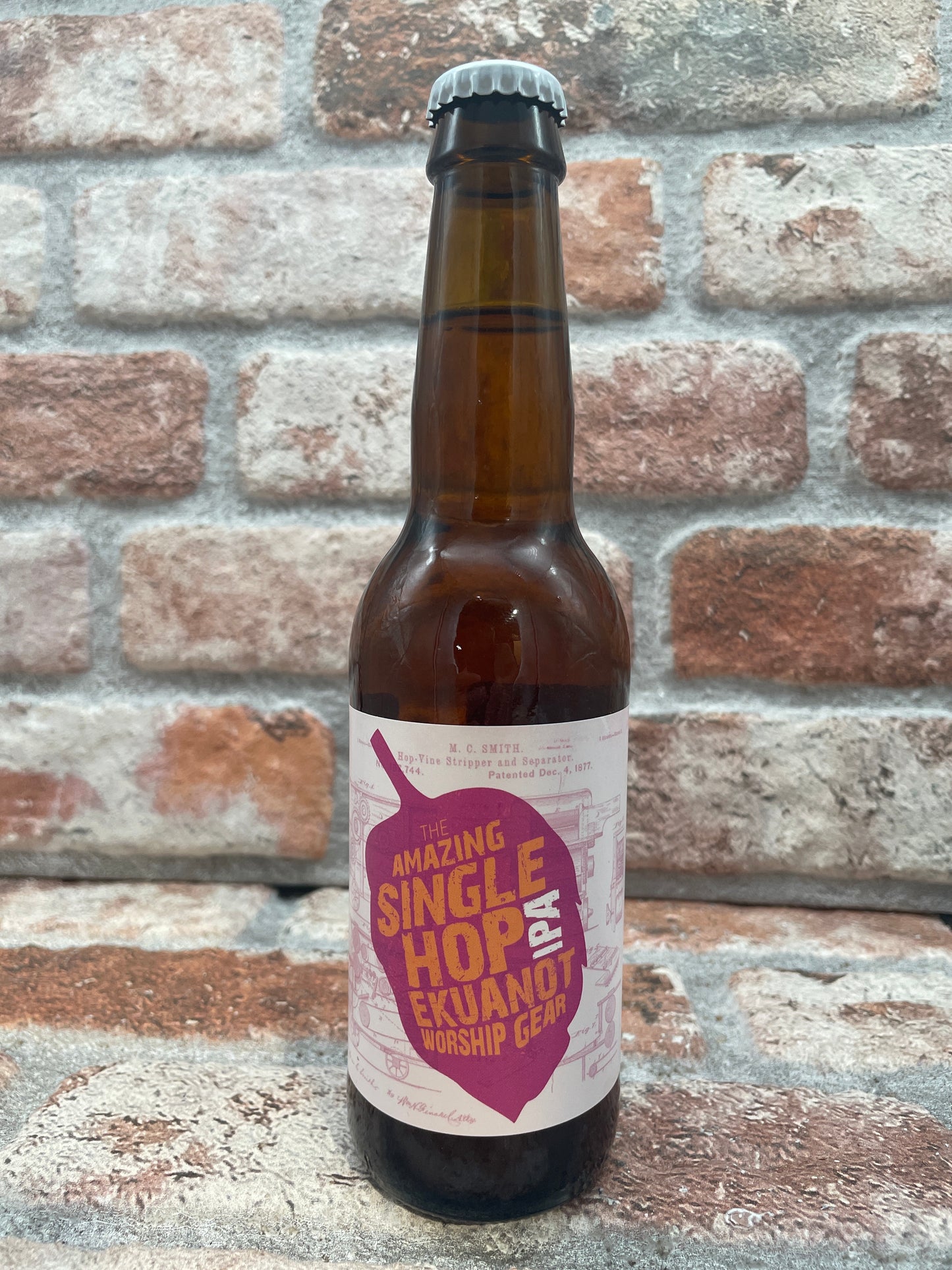 Strieper The Amazing Single Hop Ipa Ekuanot Worship Gear IPA - 33 CL