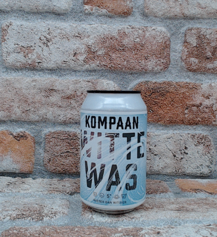 Kompaan Witte Was White Beer - 33 CL