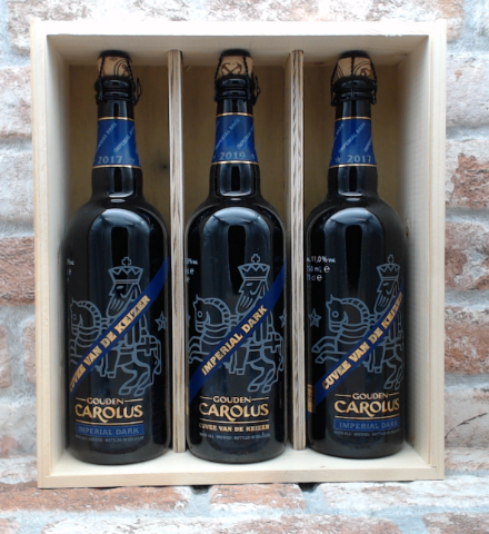 Golden Carolus Cuvee of the Emperor Vintage series 2x 2017 &amp; 1x 2019 - 75 CL