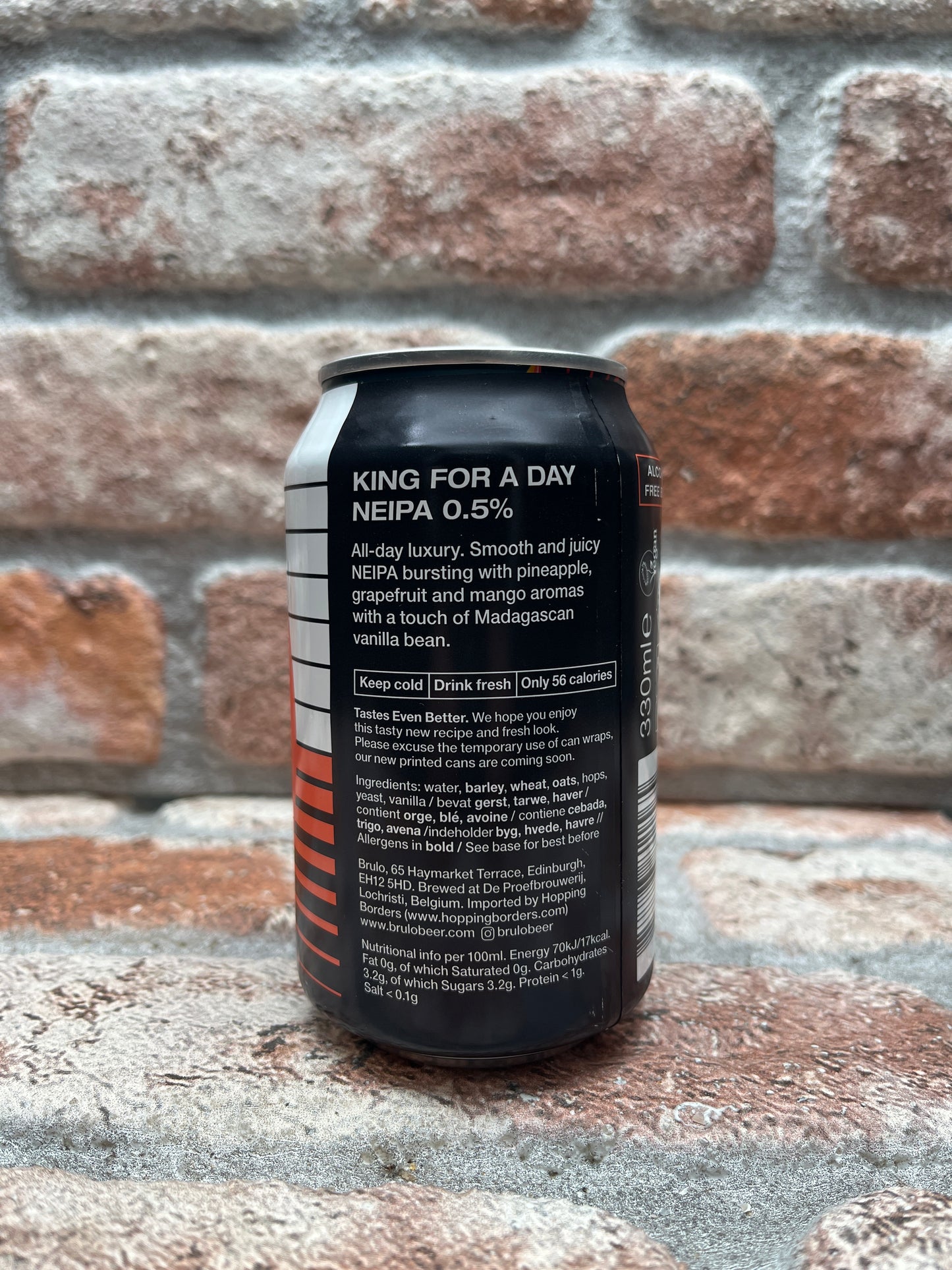 Brulo King For A Day Neipa Alcohol Free - 33 CL