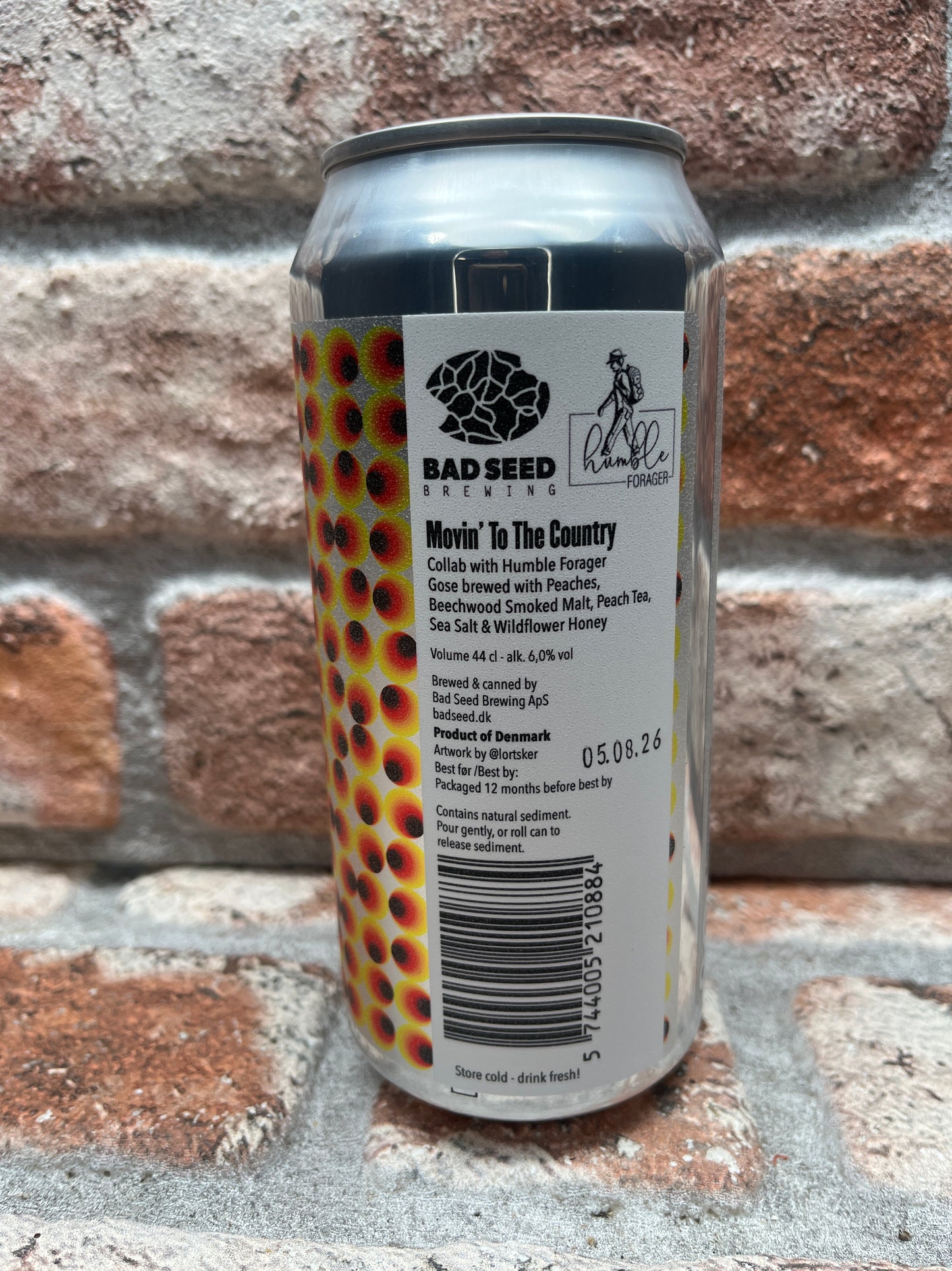 Bad Seed Brewing Movin'To The Country (Can Version) Sour - 44 CL