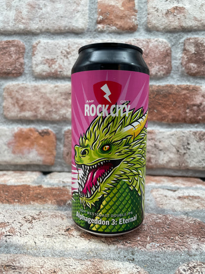 Rock City Alphageddon 3: Eternal DDH Westcoast DIPA - 44 CL