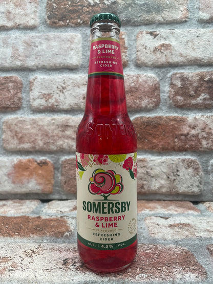 Somersby Raspberry &amp; Lime Cider - 33 CL