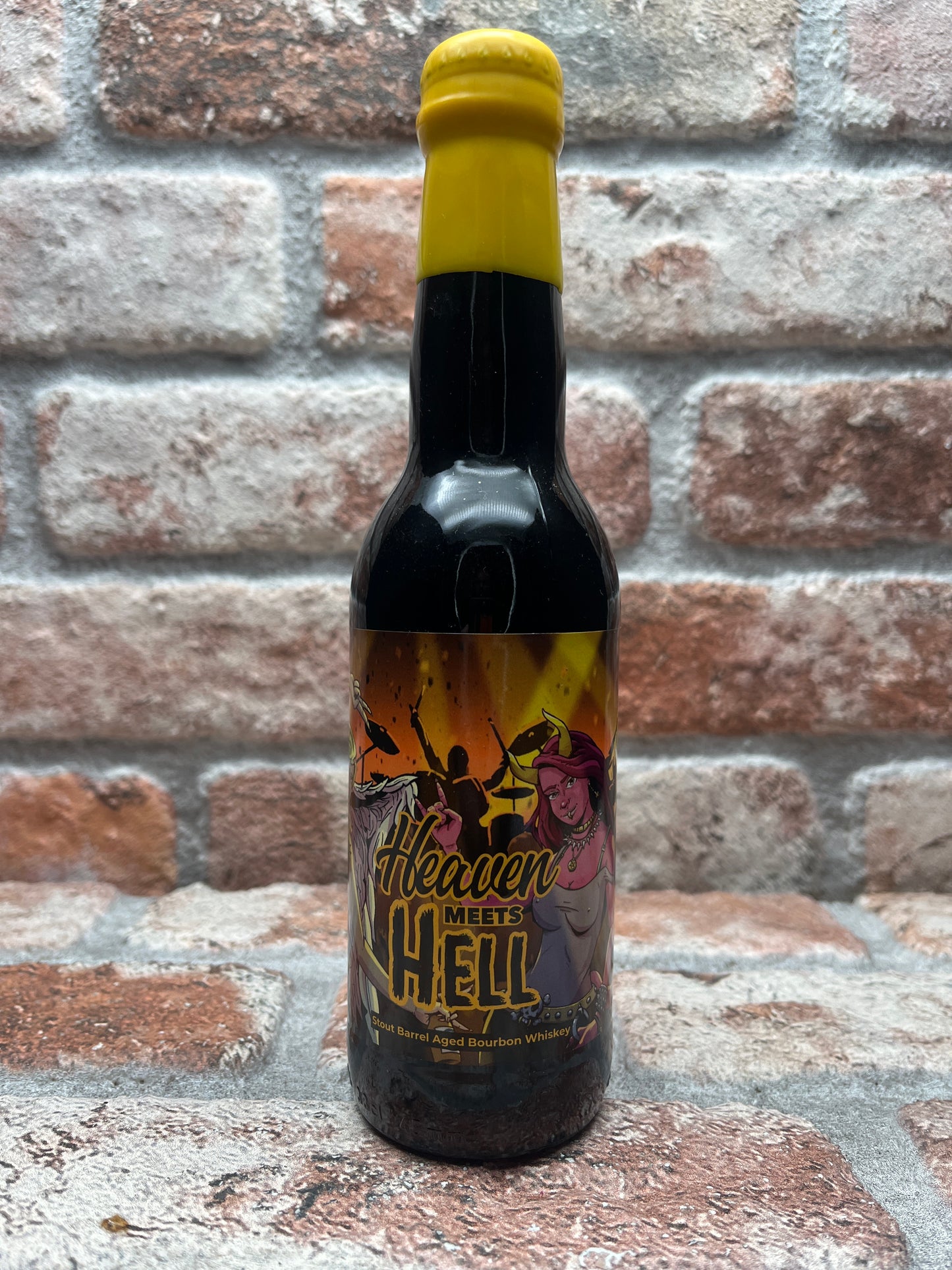 De Meteoor Heaven Meets Hell Barrel Aged Bourbon Whiskey 2025 Stout - 33 CL