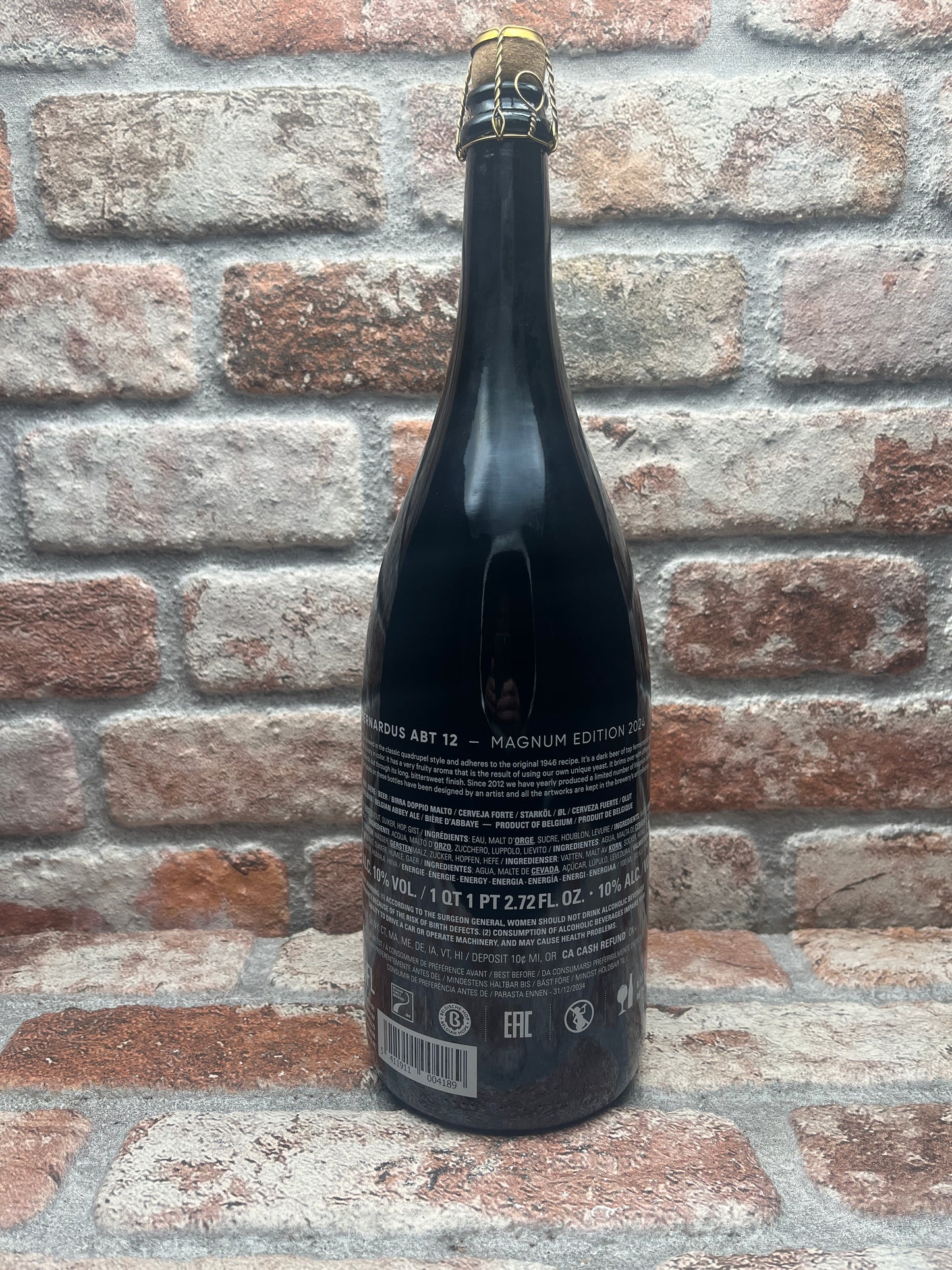 Brouwerij Sint-Bernardus Abt 12 Magnum 2024 Quadrupel - 1.5 L