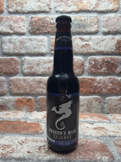 New Holland Brewing Dragon’s Milk Reserve: Bourbon Barrel-Aged Stout With Stroopwafel Cookies, Coffee, Caramel, And Cinnamon (2022-2) - 35 CL