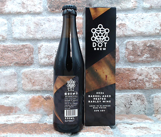 Dot Brew Barrel Aged Peated Barley Wine 2024 Barleywine - 33 CL