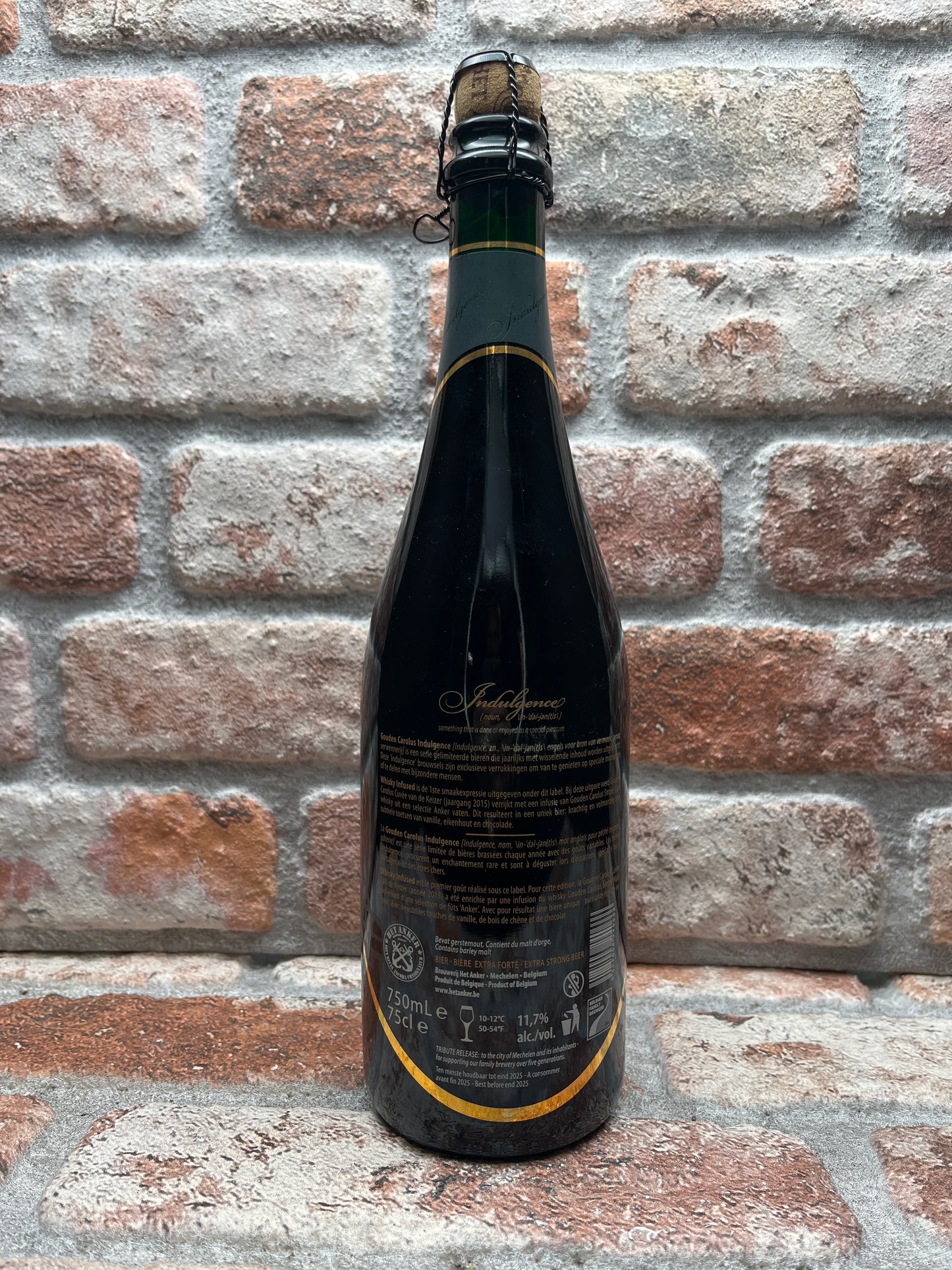 Gouden Carolus Het Anker Gouden Carolus Indulgence 2015 - Whisky Infused batch 1 Quadrupel - 75 CL