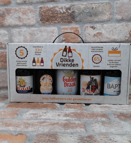 Special Beer Gift Package Fat Friends - 33 CL