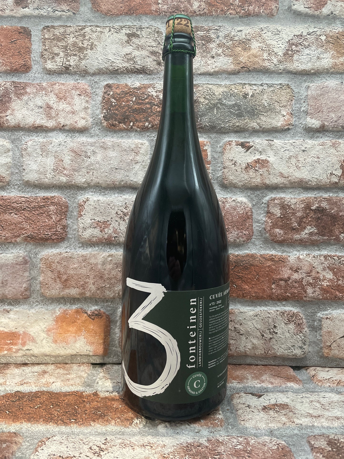 3 Fonteinen Cuvée Armand & Gaston (Season 21/22) Blend No. 73 Lambiek/Geuze - 1.5 L