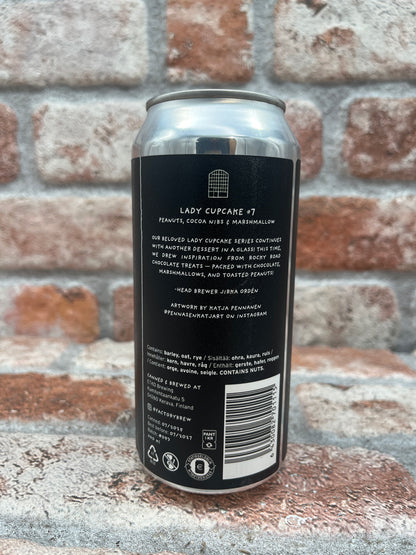 Factory Lady Cupcake #7 (Rocky Road) Stout - 44 CL