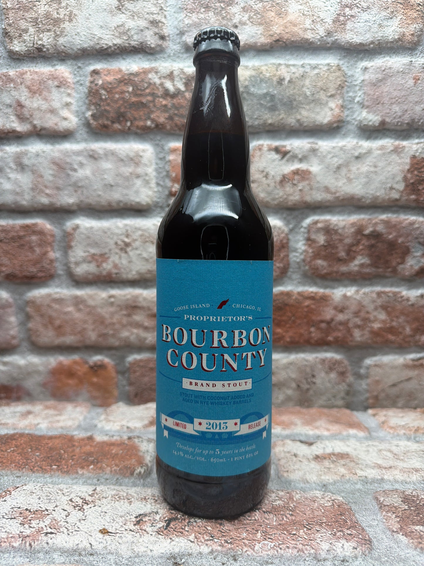 Goose Island Bourbon County Brand Stout Proprietor's 2013 Stout - 65 CL