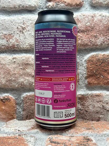 Funky Fluid Gelato: Tropic Thunder Sour - 50 CL
