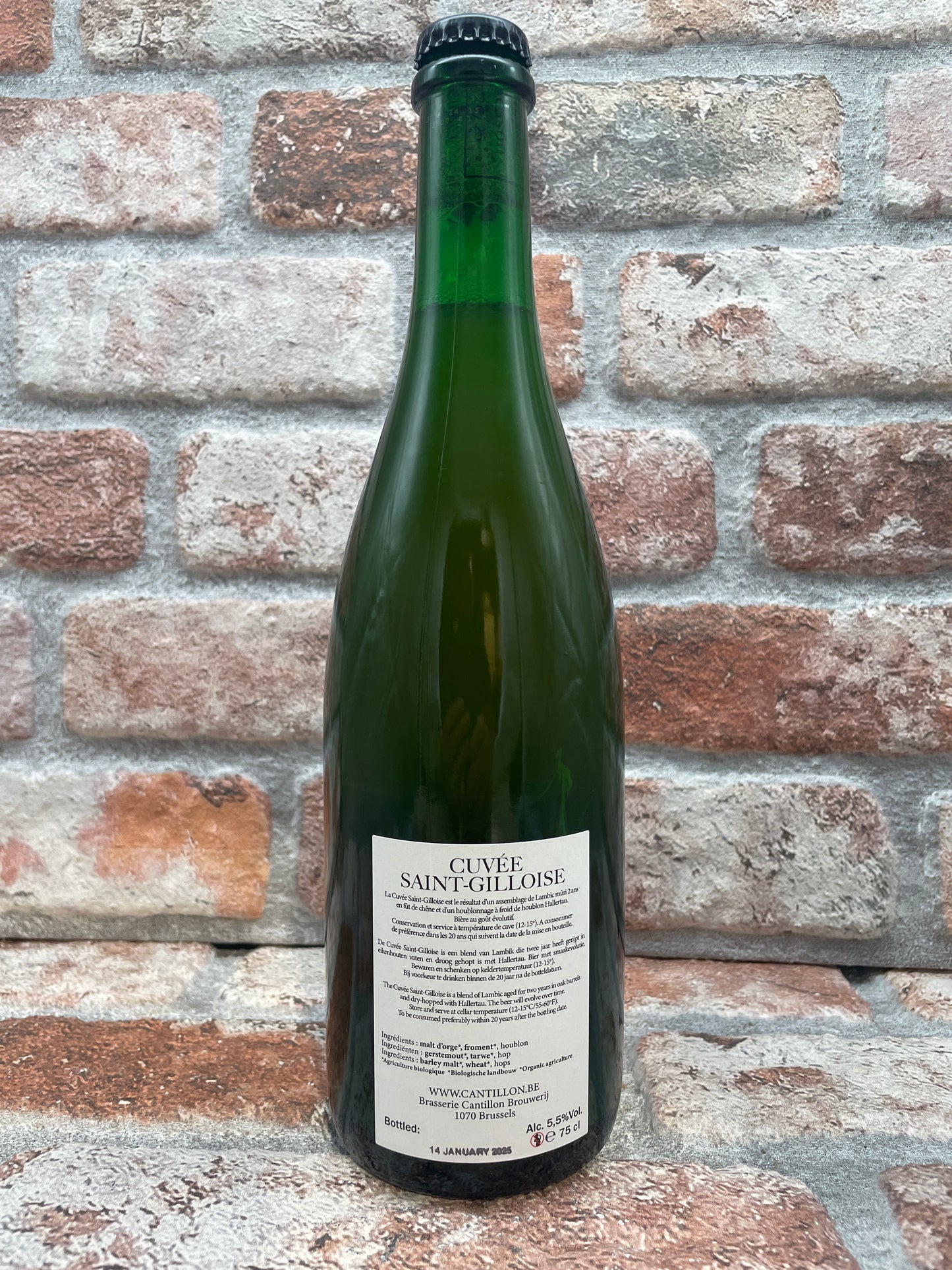 Cantillon Cuvée Saint-Gilloise 2025 Lambic/Geuze - 75 CL