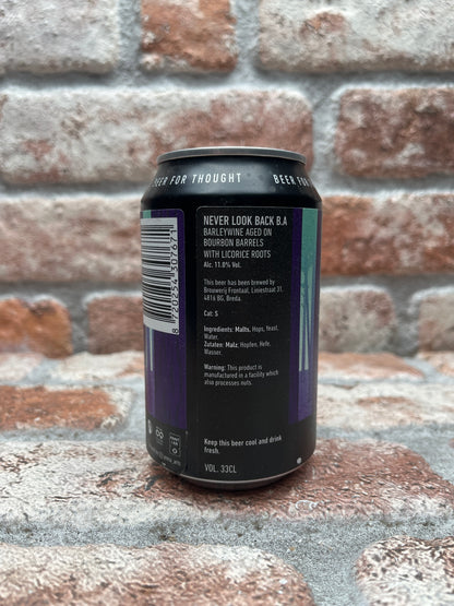 Frontaal Never Look Back B.A. 2021 Barleywine - 33 CL