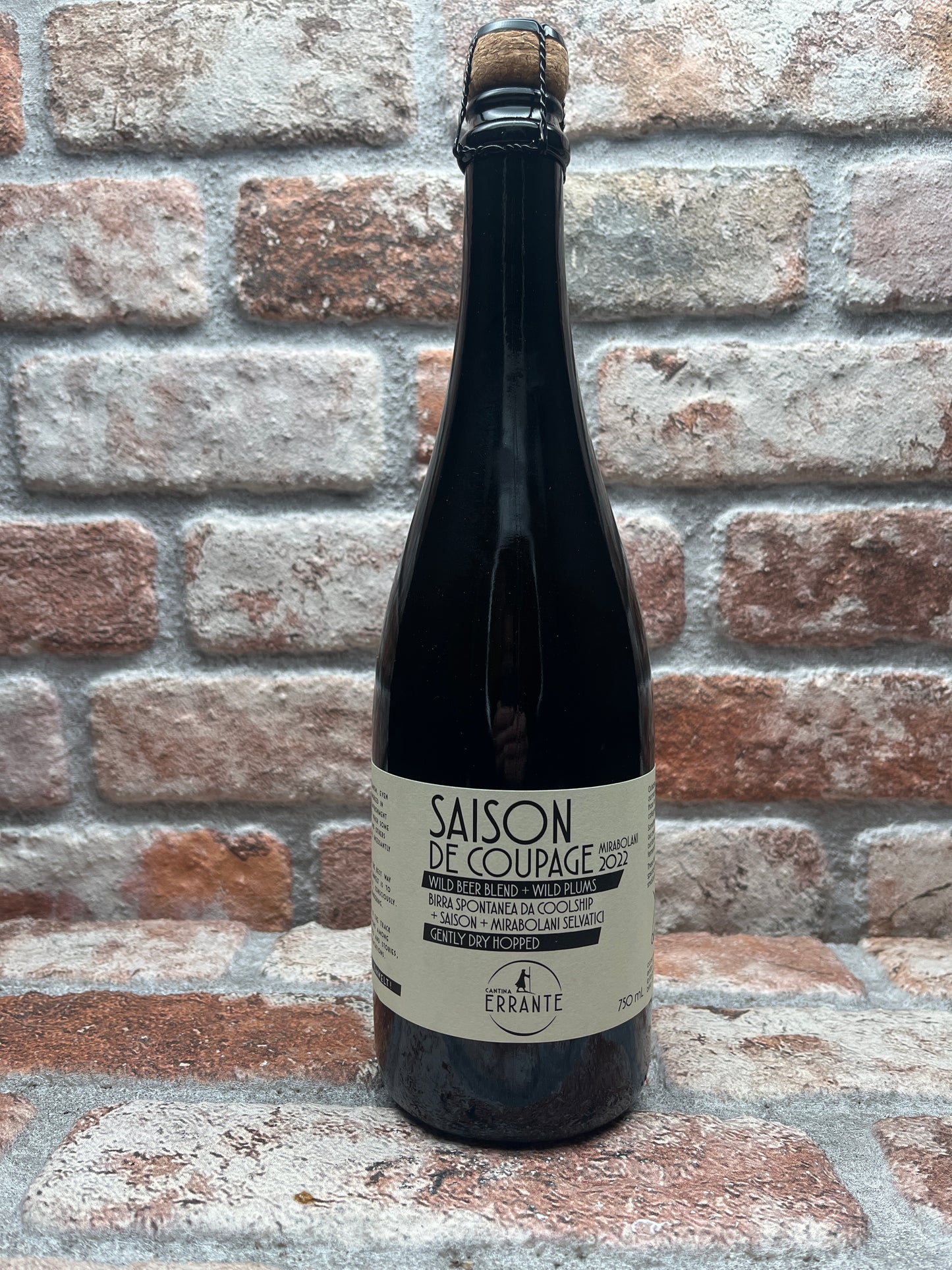 Cantina Errante Saison De Coupage Mirabolani 2022 Wild Ale - 75 CL