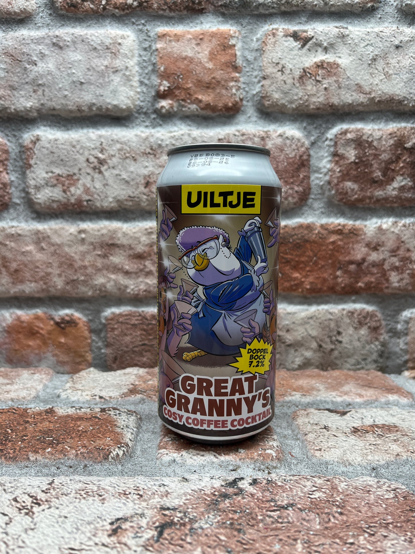 Uiltje Brewing Company Great Granny's Cozy Coffee Cocktail Bock - 44 CL