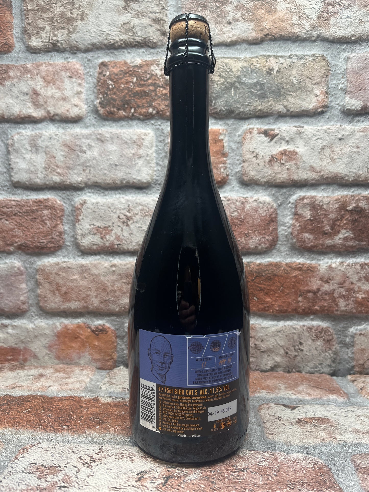 Hertog Jan Grand Prestige Vatgerijpt Bourbon V.O.C. Zonder Doos 2018 - 75 CL