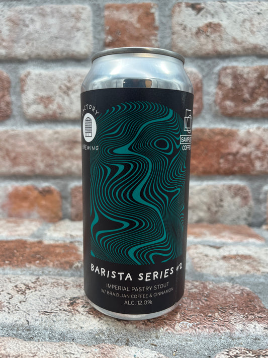 Factory Barista Series #2 (Brazilian Coffee &amp; Cinnamon) Stout - 44 CL