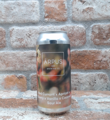 Arpus Red Currant x Apricot x Cherry x Vanilla x Coconut Sour ale - 44 CL