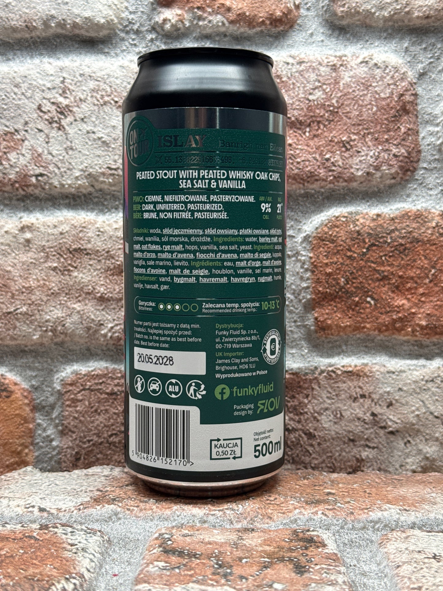Funky Fluid Funky On Tour: Islay Stout - 50 CL