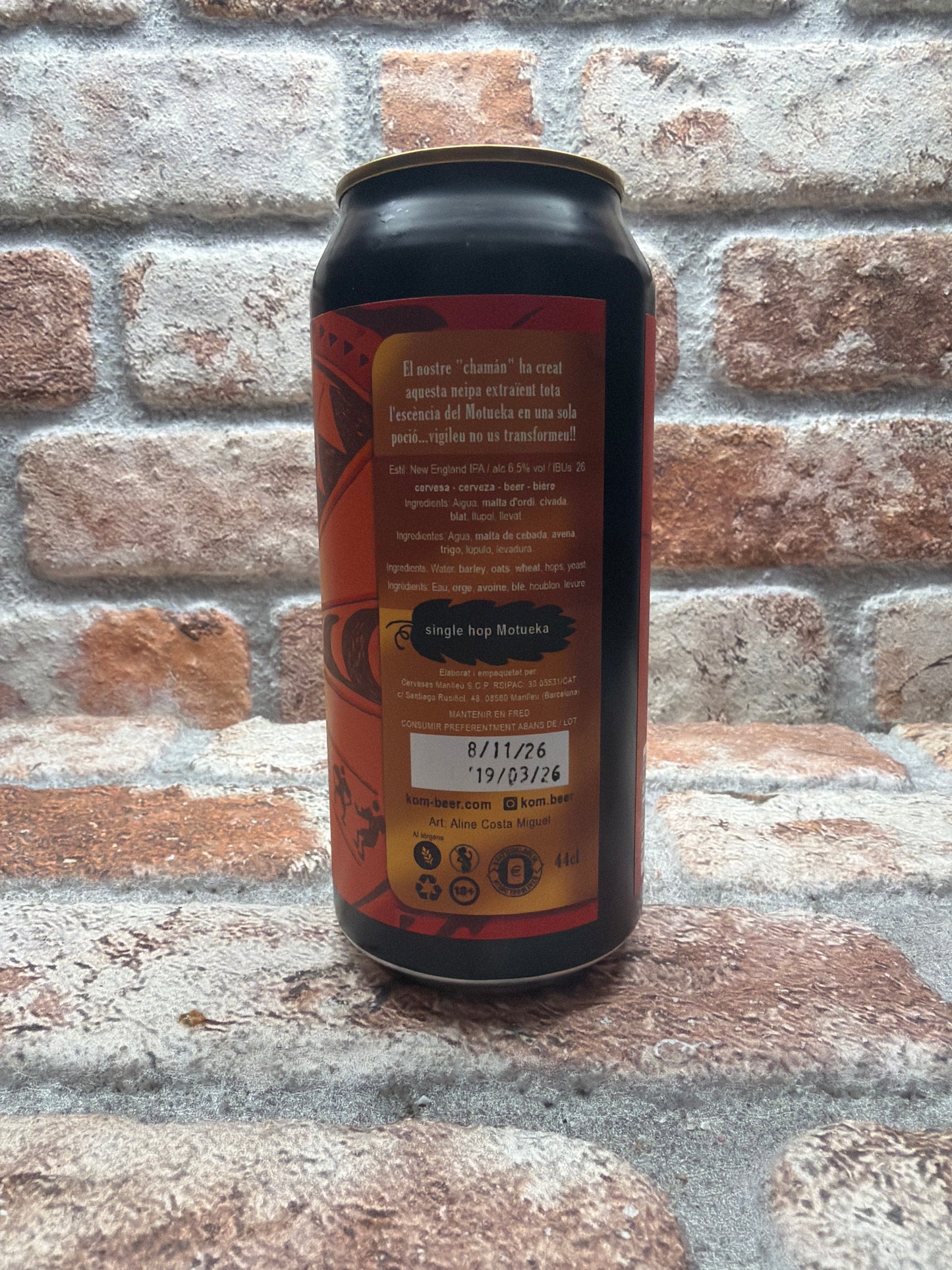 KOM Beer MUMBO JUMBO IPA - 44 CL