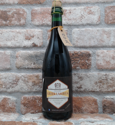 De Oude Cam Kriek-Lambiek 2015 Lambiek/Geuze - 75 CL