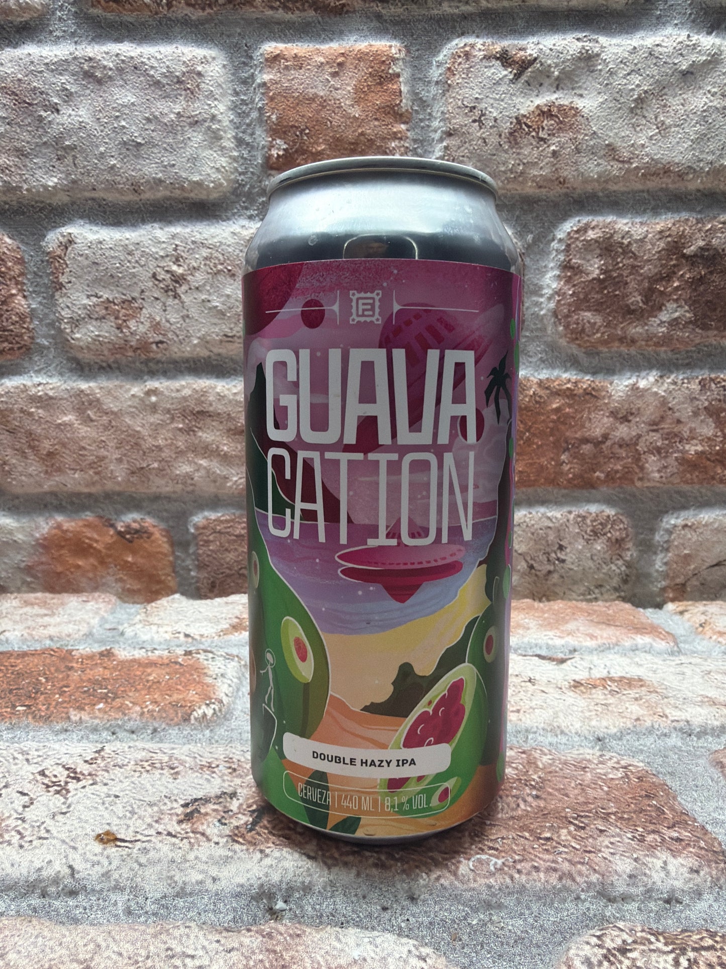 Fermi Cervejas Guavacation DIPA - 44 CL