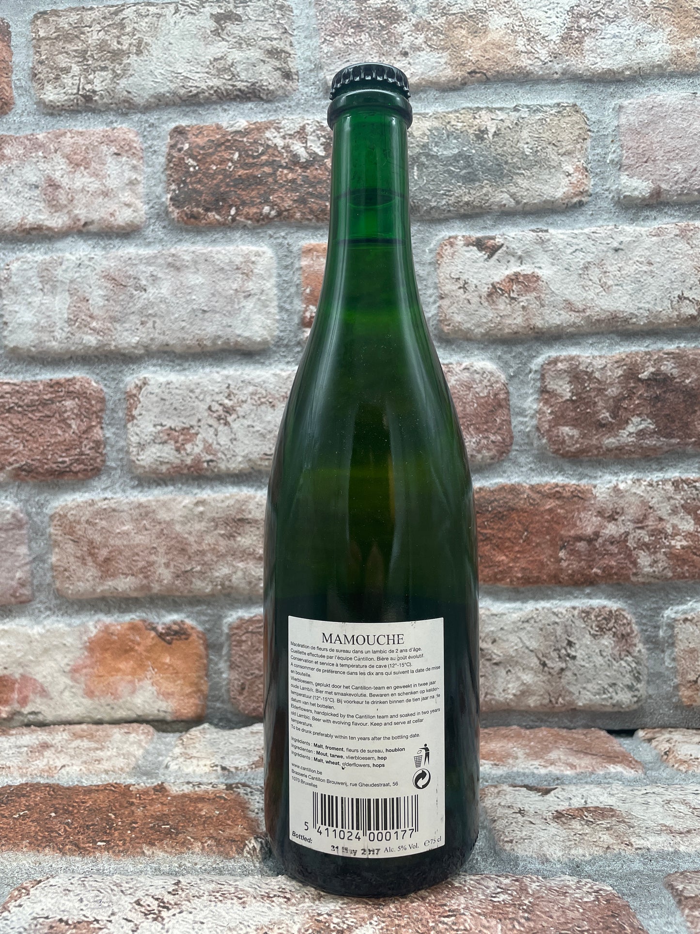 Cantillon Mamouche 2017 Lambiek/Geuze - 75 CL