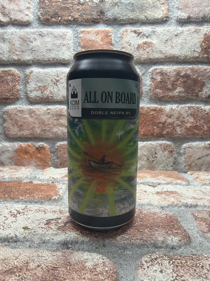 KOM Beer All On Board IPA - 44 CL