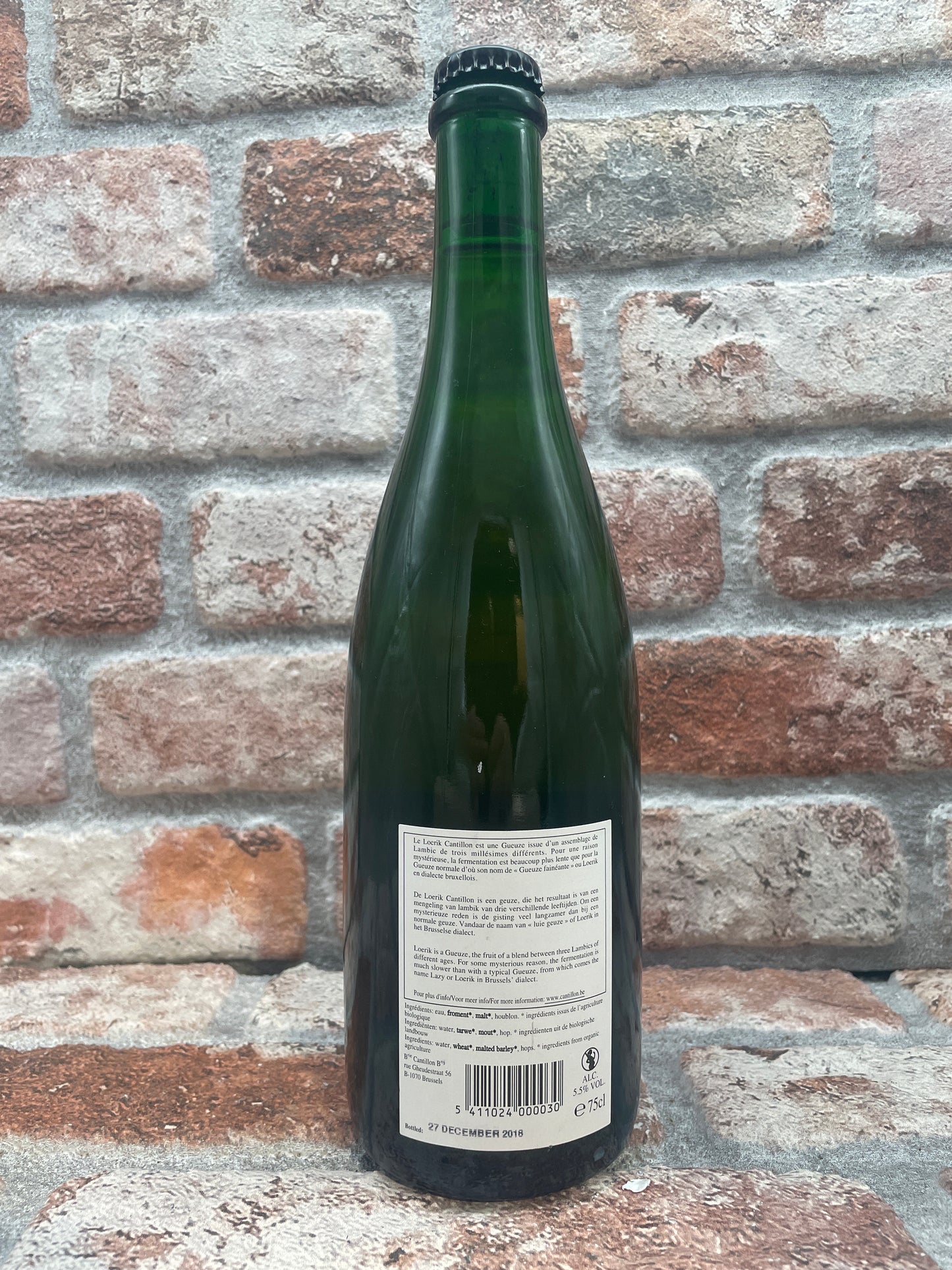 Cantillon Loerik 2018 Lambic/Geuze - 75 CL