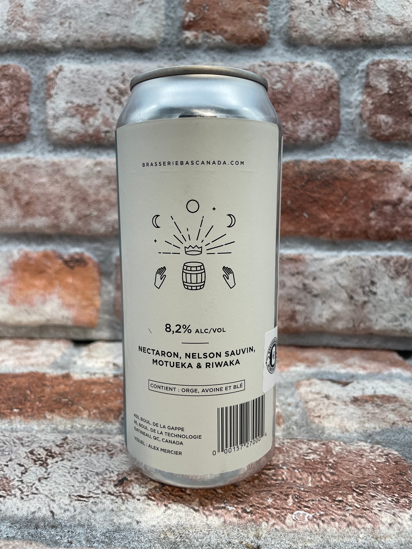 Brasserie Du Bas Commodus DIPA - 47.3 CL (1 pint)