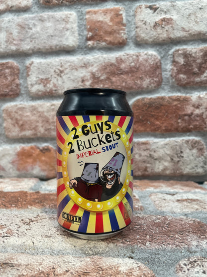 Muifel Brouwerij 2 Guys 2 Buckets Stout - 33 CL