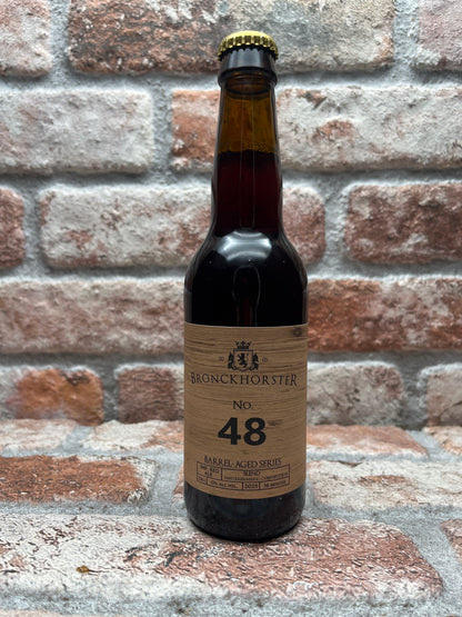 Bronckhorster Barrel Aged Series No.48 (Red Ale - Wine Blend) Stout - 33 CL