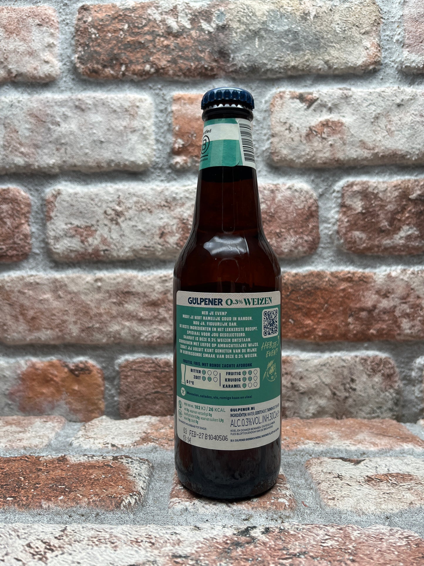 Gulpener 0.3% Weizen Alcohol-Free - 30 CL