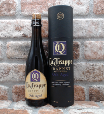 La Trappe Quadrupel Oak Aged Batch 31 - Met koker 2018 - 37.5 CL