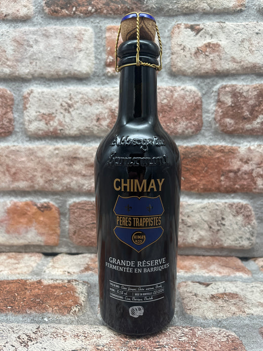 Chimay Grande Réserve Fermentee En Barriques - Chene Francais, Chene Americain, Brandy (02/2024) Quadrupel - 37.5 CL