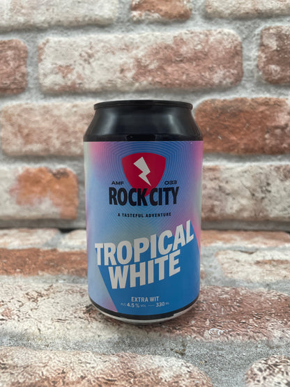 Rock City Tropical White Extra Witbier - 33 CL